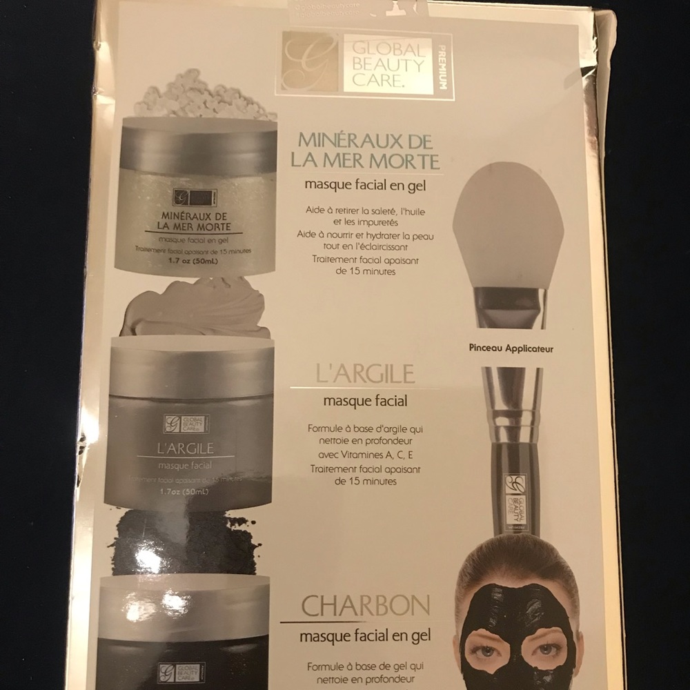 Dead Sea minerals face masks